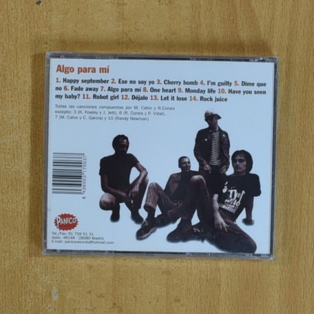 LOS VIVOS - ALGO PARA MI - CD