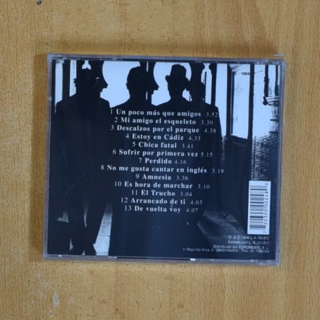 LOS CUCAS - NO ME GUSTA CANTAR EN INGLES - CD