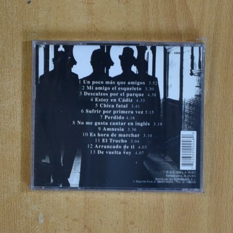 LOS CUCAS - NO ME GUSTA CANTAR EN INGLES - CD