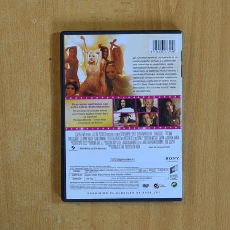 BURLESQUE - DVD