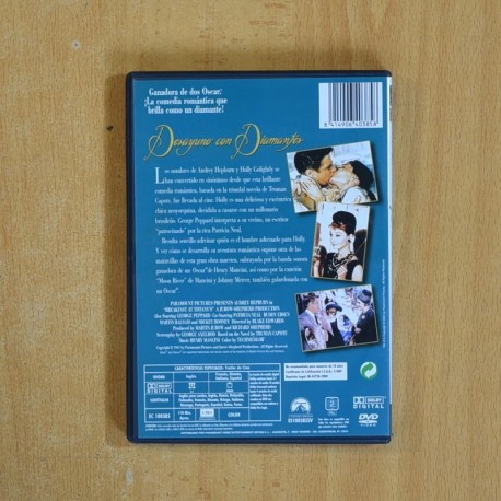 DESAYUNO CON DIAMANTES - DVD