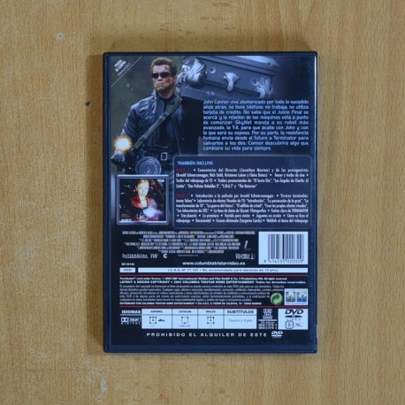 TERMINATOR 3 LA REBELION DE LAS MAQUINAS - DVD