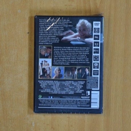 MI SEMANA CON MARILYN - DVD