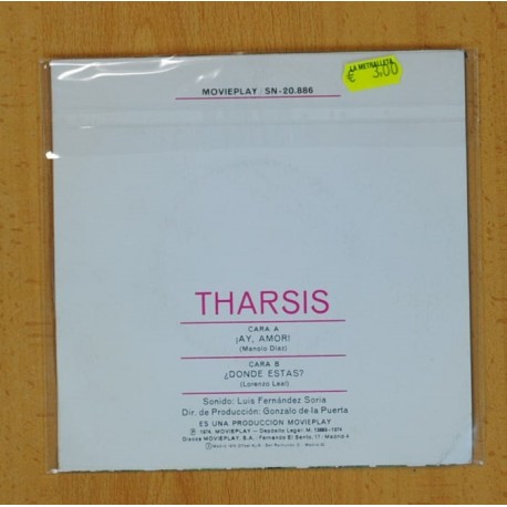 THARSIS - Â¡AY AMOR! / Â¿DONDE ESTAS? - SINGLE