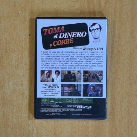 TOMA EL DINERO Y CORRE - DVD