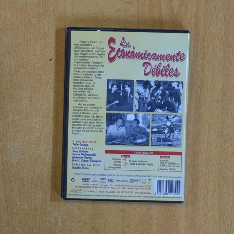 LOS ECONOMICAMENTE DEBILES - DVD