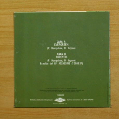 INTO A CIRCLE - EVERGREEN / FOREVER - SINGLE