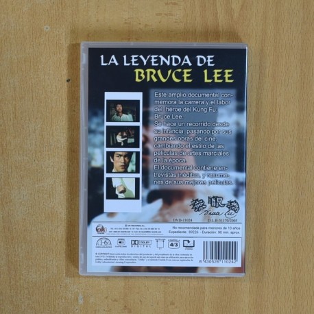 LA LEYENDA DE BRUCE LEE - DVD