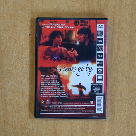 AS TEARS GO BY - DVD