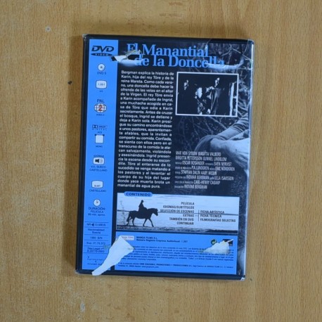 EL MANANTIAL DE LA DONCELLA - DVD