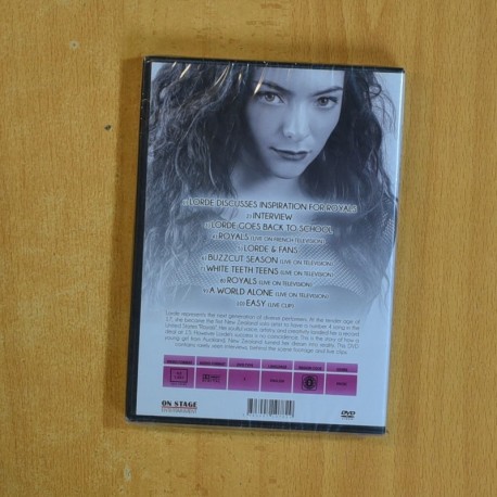 LORDE THE ROYAL VOICE - DVD