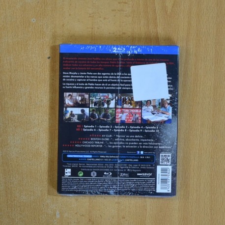 NARCOS - PRIMERA TEMPORADA - BLURAY