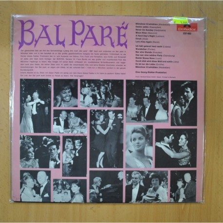 ORCHESTER MAX GREGER - BAL PARE - LP