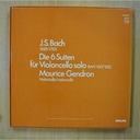 BACH - DIE 6 SUITEN FUR VIOLONCELLO SOLO - BOX 3 LP