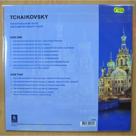 TCHAIKOVSKY - THE NUTCRACKER SUITE / THE SLEEPING BEAUTY SUITE - LP