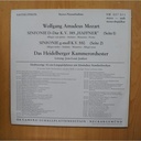 MOZART - HAFFNER SINFONIE / SINFONIE G MOLL KV 550 - LP