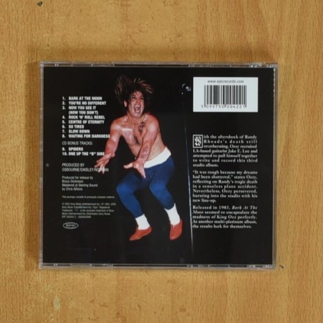 OZZY OSBOURNE - BARK IN THE MOON - CD