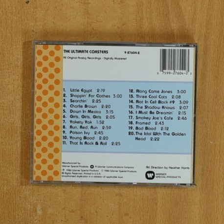 THE COASTERS - THE ULTIMATE COASTERS - CD
