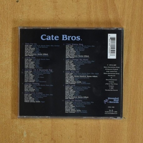 CATE BROS - CATE BROS - CD