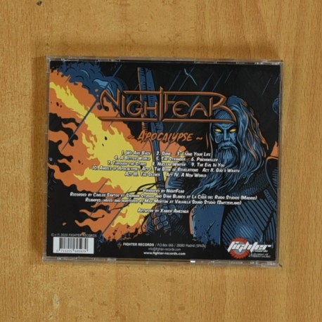 NIGHTFEAR - APOCALYPSE - CD