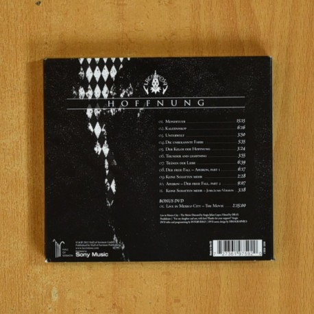 LACRIMOSA - HOFFNUNG - CD