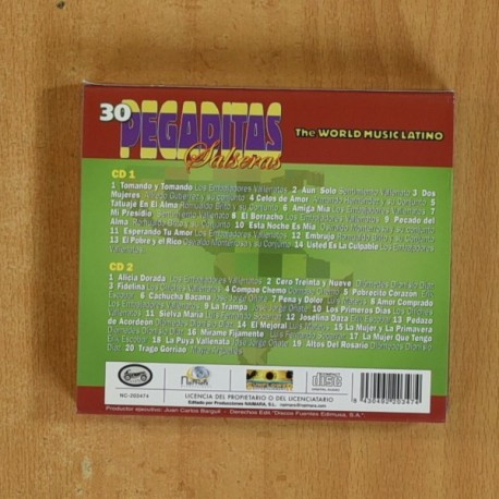 VARIOS - 30 PEGADITAS SALSERAS - CD