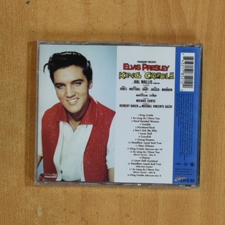ELVIS PRESLEY - KING CREOLE - CD