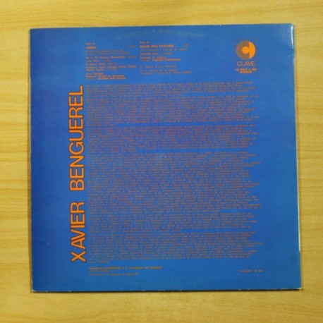 XAVIER BENGUEREL - ARBOR / QUASI UNA FANTASIA - LP