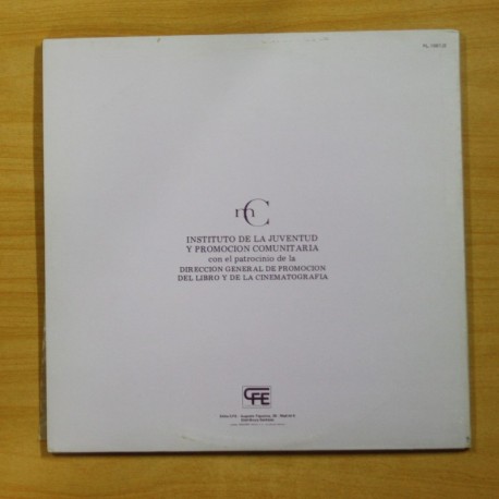 VARIOS - ENCUENTRO NACIONAL DE POLIFONIA JUVENIL CUENCA 1982 - GATEFOLD - LP