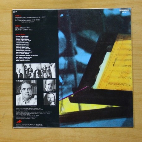 TOMAS MARCO / GRUPO CIRCULO - TAUROMAQUIA / FLOREAL / LOCUS SOLUS - LP