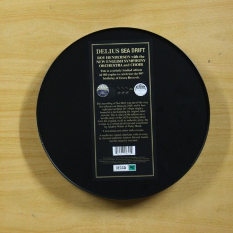 ROY HENDERSON - SEA DRIFT - 10 PULGADAS - BOX 3 LP