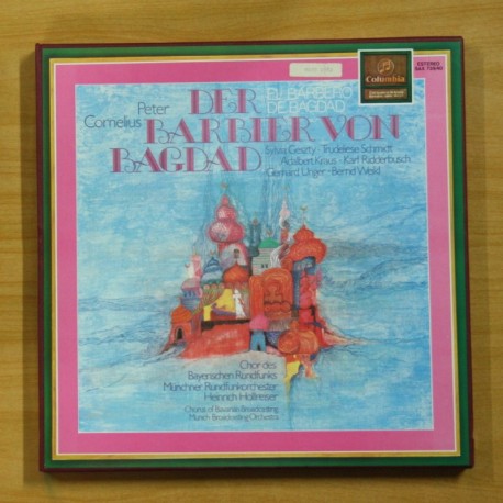 PETER CORNELIUS - DER BARBIER VON BAGDAD - BOX 2 LP