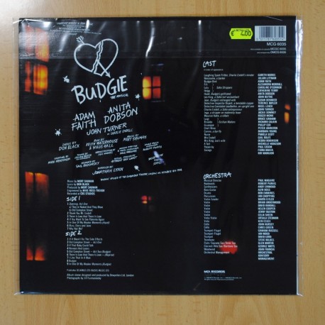 MORT SHUMAN - BUDGIE - BSO - LP