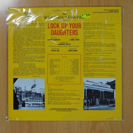 LAURIE JOHNSON - LOCK UP YOUR DAUGHTERS - BSO - LP