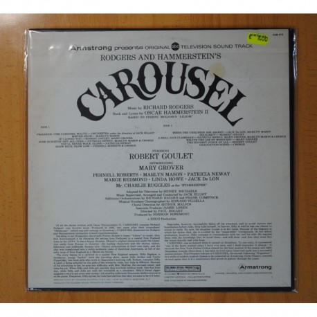 RODGERS AND HAMMERSTEIN´S - CAROUSEL - LP