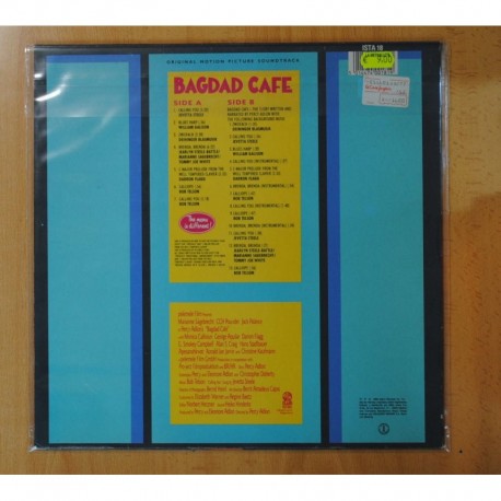VARIOS - BAGDAD CAFE - BSO - LP