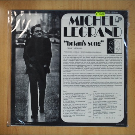 MICHEL LEGRAND - BRIAN S SONG THEMES & VARIATIONS - LP