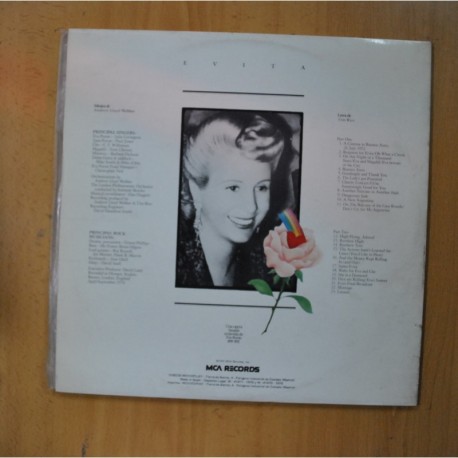 ANDREW LLOYD WEBBER / TIM RICE - EVITA - GATEFOLD - 2 LP