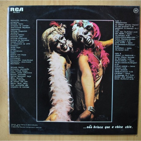 ROLANDO & LUIZ ANTONIO - MI CORAZON ES UN PANDEIRO O... - PROMO - LP