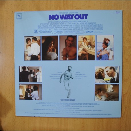 MAURICE JARRE - NO WAY OUT - LP