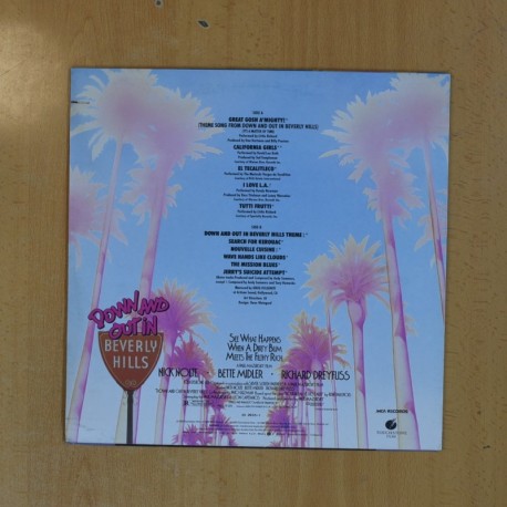VARIOS - DOWN AND OUT IN BEVERLY HILLS - LP