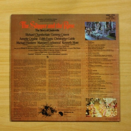 RICHARD M. SHERMAN / ROBERT B. SHERMAN - THE SLIPPER AND THE ROSE - LP