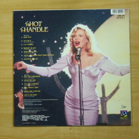 VARIOS - TOO HOT TO HANDLE - LP