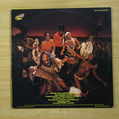 ORIGINAL CAST OF IPI TOMBI - BERTHA EGNOS & GAIL LAKIER´S - GATEFOLD - 2 LP