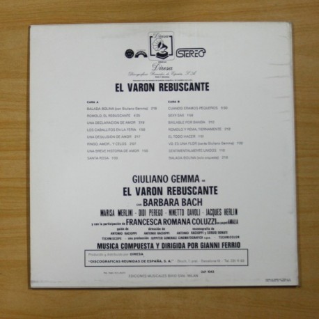 VARIOS - EL VARON REBUSCANTE - LP