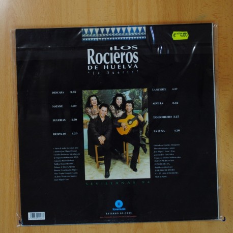 LOS ROCIEROS DE HUELVA - LA SUERTE - LP