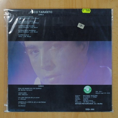 PACO TARANTO - POR LOS MARES DE LOS SUEÑOS - LP