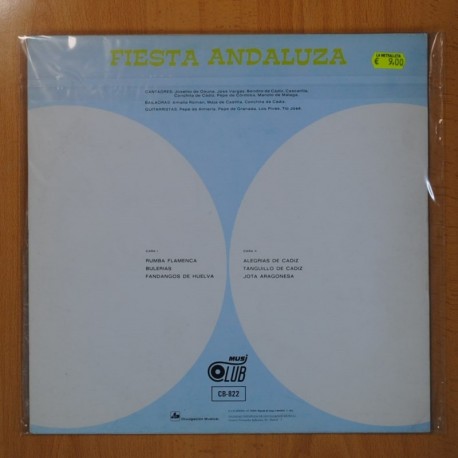 PEPE DE GRANADA / PEPE DE ALMERIA - FIESTA ANDALUZA - LP