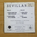 RUISEÃORES DE LOS PALACIOS - SEVILLANAS DEL NIÃO INVALIDO + 3 - EP