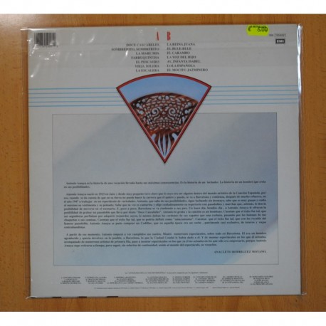 ANTONIO AMAYA - ANTOLOGIA DE LA CANCION ESPAÑOLA 22 - LP